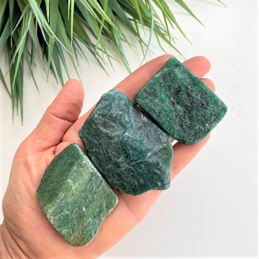 Polished Slabs - Fuchsite - 500g(15-25)pc Polished Slabs - Fuchsite - 500g(15-25)pc